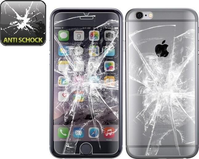 Produktbild Protectorking 2x Panzerfolie Anti-Shock HD Klar (2 Stück, Apple iPhone 6 Plus)