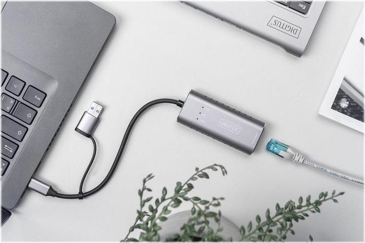 Actual product image Digitus DN-3028 (USB, USB-C, RJ45 2.5 Gigabit Ethernet (1x))