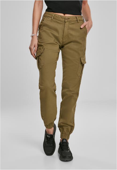 Urban Classics Ladies High Waist Cargo Pants