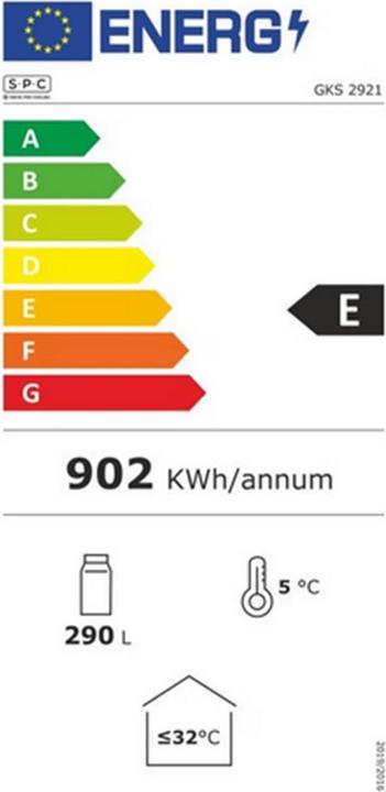 Energie-Label SPC GKS2921 (290 l)