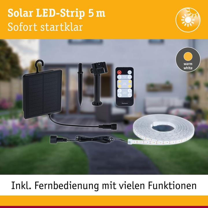 Produktbild Paulmann Solar Strip (500 cm, Indoor)
