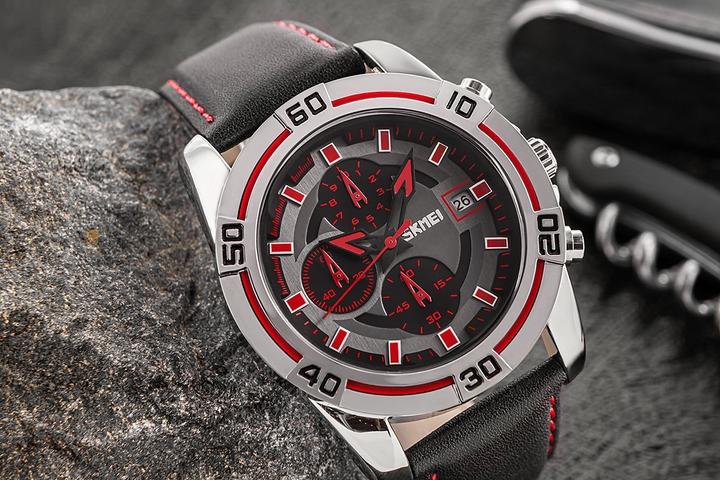 Produktbild Skmei 9156SIRD Herrenuhr + BOX
