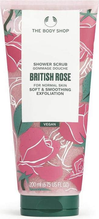 Body Shop BRITISH ROSE shower scrub 200ml (200 ml)