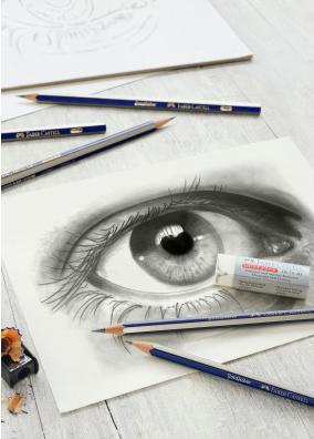 Produktbild Faber-Castell GOLDFABER - Bleistift Zeichenset (2H, 2B, 6B, HB, B, 4B, 6 x)