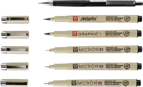 Immagine prodotto Sakura Pigma (Nero, 6 x)