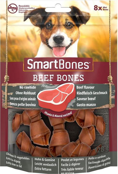 Immagine prodotto SmartBones Ossa di manzo (Adulto, 8 pz., 109 g)
