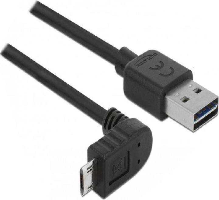 Actual product image Delock Easy USB-A - Micro-B, angled top/bottom (3 m, USB 2.0)
