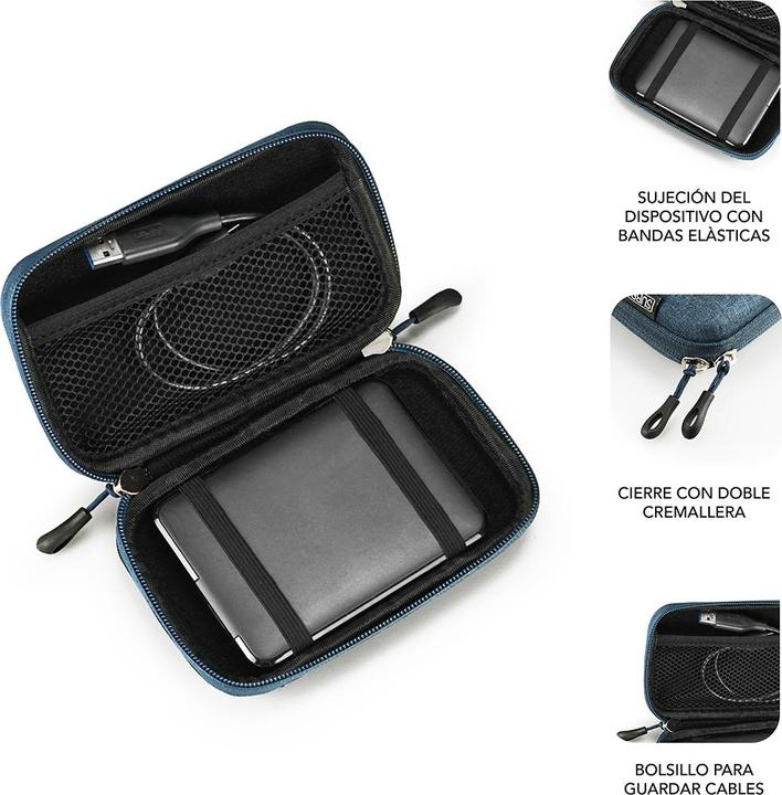 Produktbild Subblim Funda Disco Duro HDD Business Case 2,5" Dark Blue