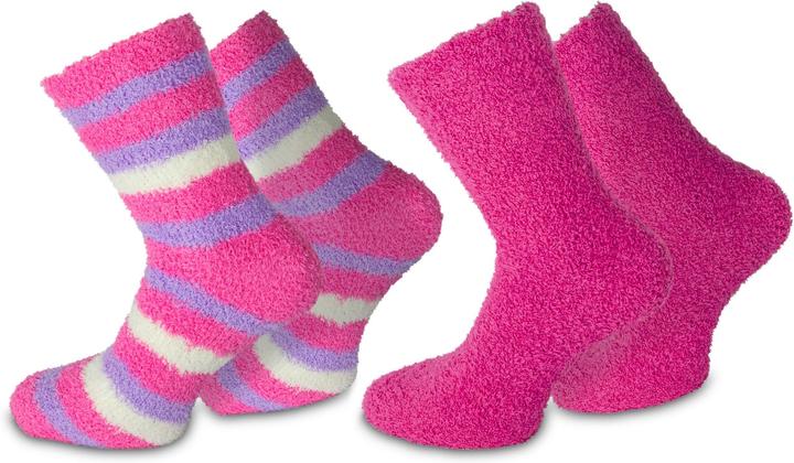 Produktbild Normani Kuschel-Socken Ringel (2er Pack, 36 - 41)