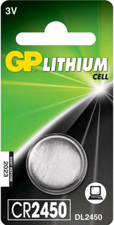 Immagine prodotto GP Batteries Cella a bottone (1 pz., CR2450, 610 mAh)