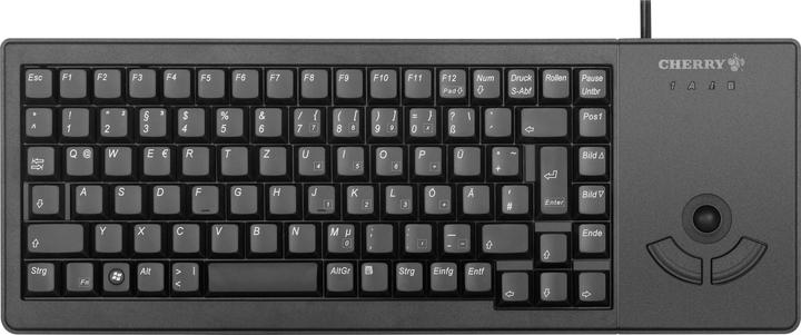 Actual product image CHERRY XS keyboard w/ trackball USB GERMAN (DE, Cable)