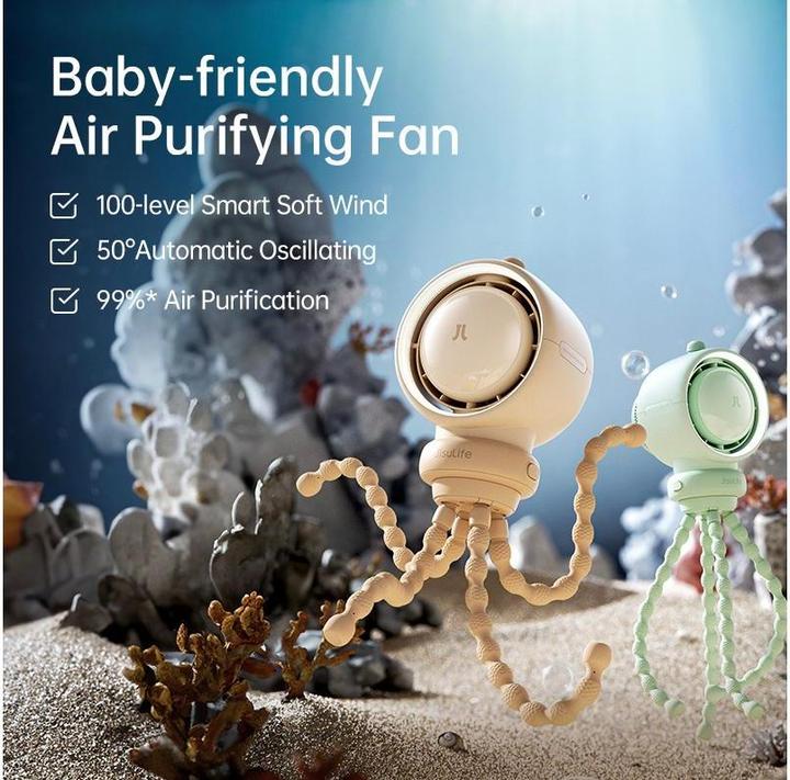 Produktbild Jisulife Stroller Fan Life2