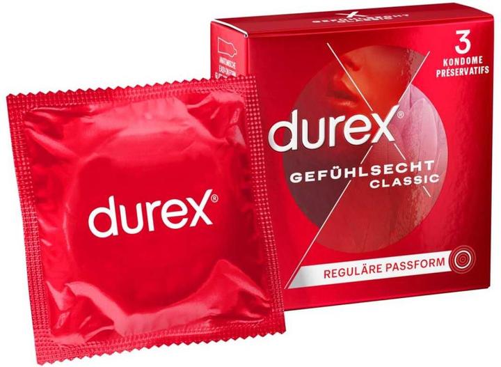 Actual product image Durex Gefühlsecht Classic (3 pcs.)