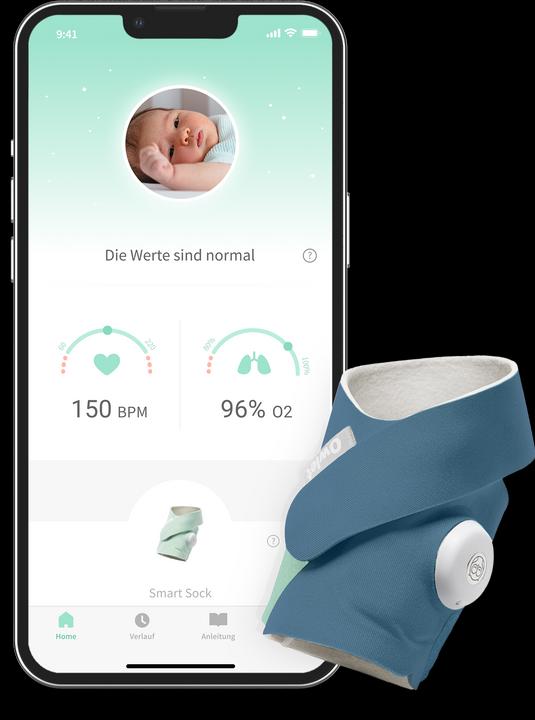 Owlet Smart Sock 3 - Bleu nuit (30 m)