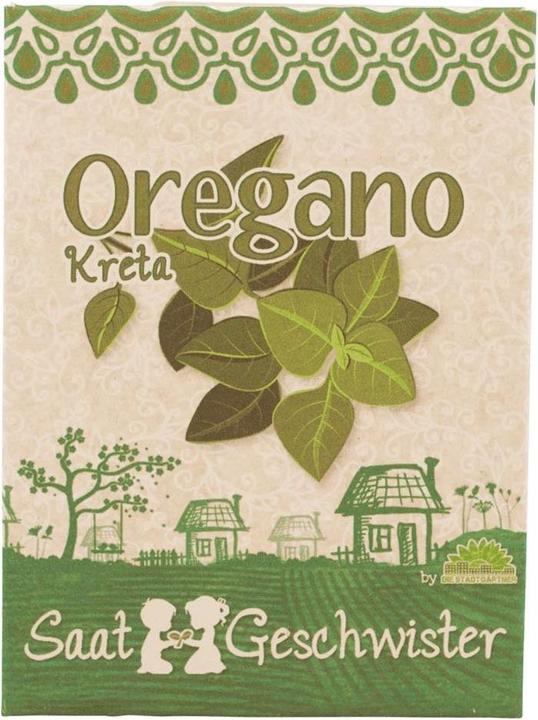 Saatgeschwister Minigarten Oregano (Kräutersamen)