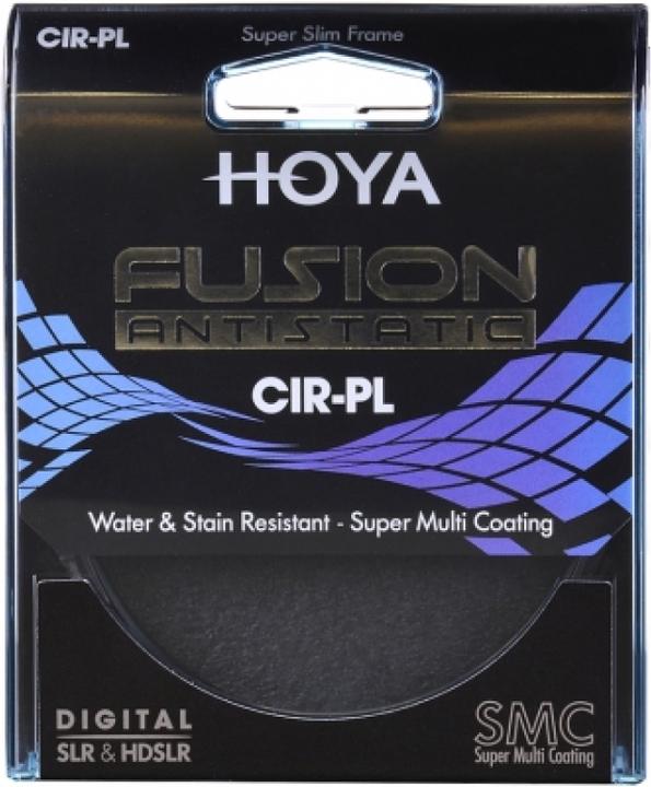 Actual product image Hoya Fusion Antistatic circular pole (77 mm, Polarizing filter)