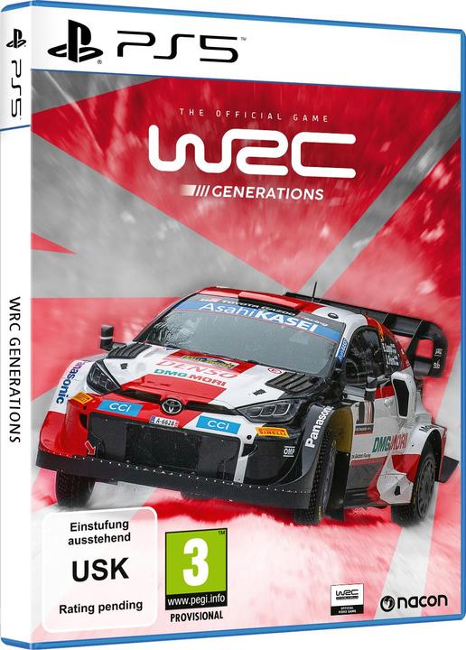Image du produit Nacon Gaming WRC Générations (PS5, DE, FR)