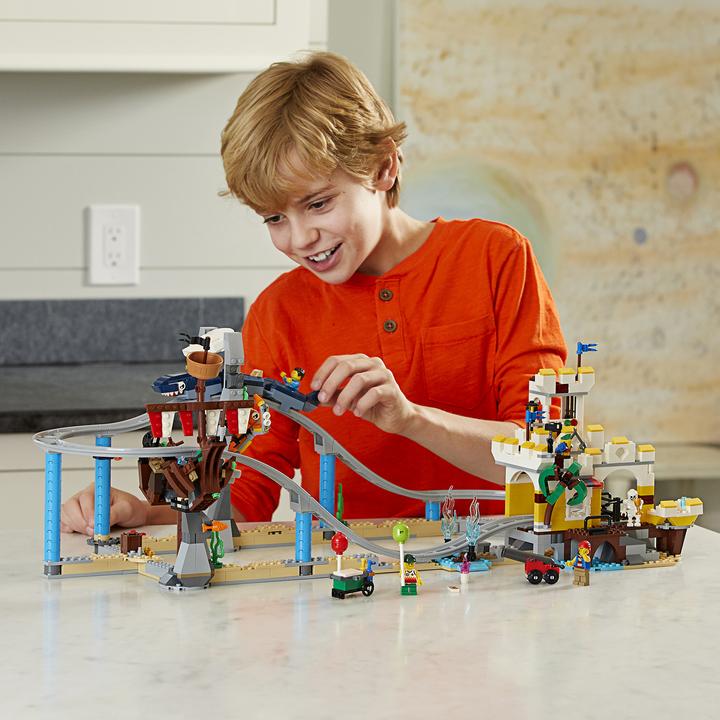 Produktbild LEGO Piraten-Achterbahn (31084, LEGO Creator 3-in-1)