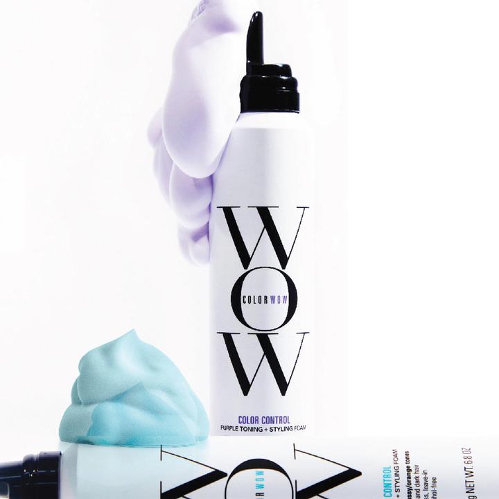 Produktbild Color Wow Color Control Styling toning foam for dark hair (ue Toning + Styling Foam) 200 ml (200 ml, Schaumfestiger)