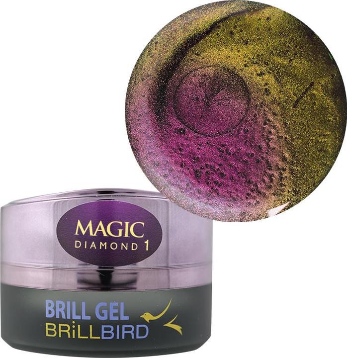 Actual product image BrillBird Magic Diamond Gel 1 - 5ml