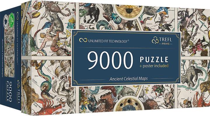 Image du produit Trefl Anciennes cartes du ciel (9000 pièces)