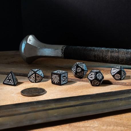 Image du produit Q Workshop SWGE37 - Ensemble de cubes Witcher : Geralt - The Silver Sword