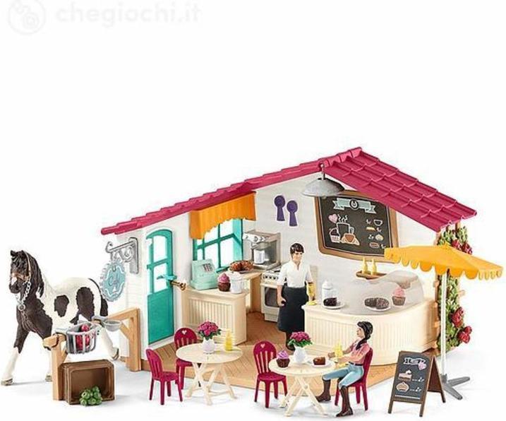 Actual product image Schleich Equestrian Café