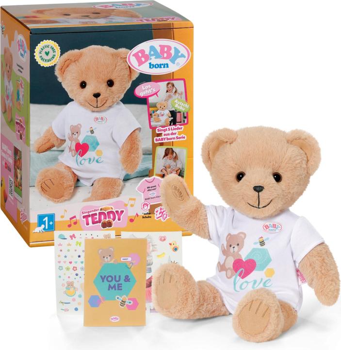 Produktbild Zapf Creation Zapf @BABY born Singender Teddy Deutsch (43 cm)