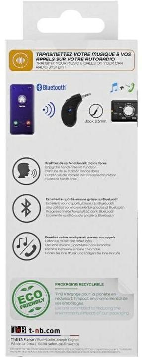 Produktbild T'nB Bluetooth Empfänger mit 3.5 mm Aux-Anschluss (Empfänger)