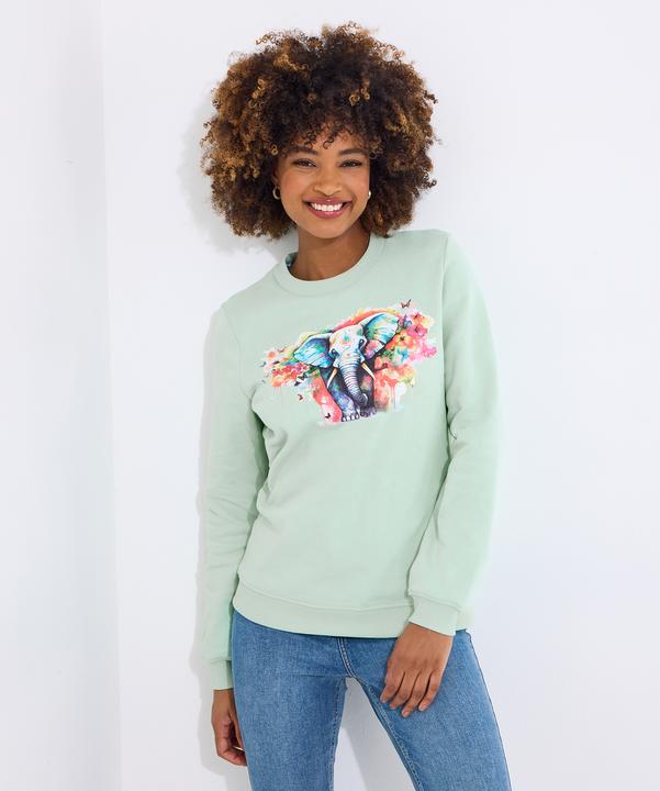 Actual product image Joe Browns Elephant Graphic Sweatshirt (38)