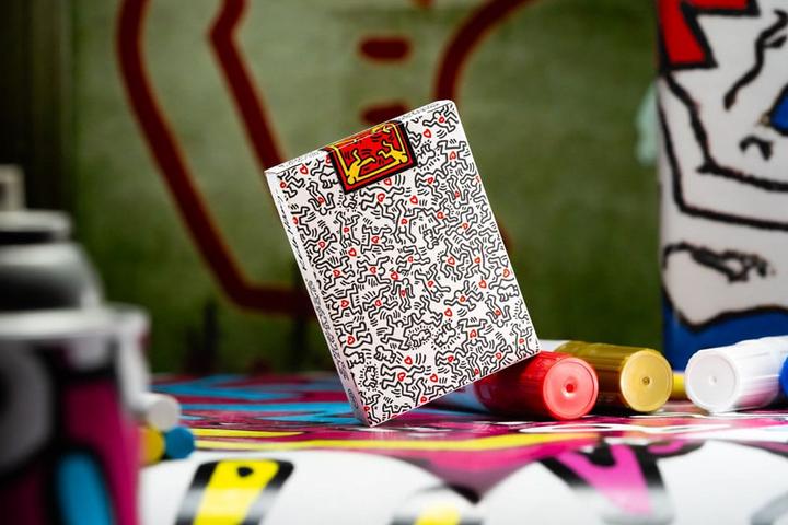 Actual product image Theory11 Keith Haring playing cards