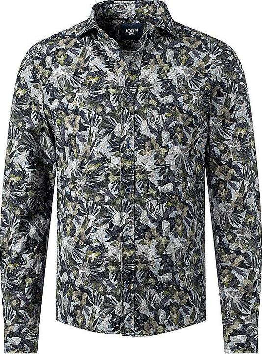 Produktbild Joop! Jeans Long Sleeve Hanjo Shirt Cotton Medium Grey (S)