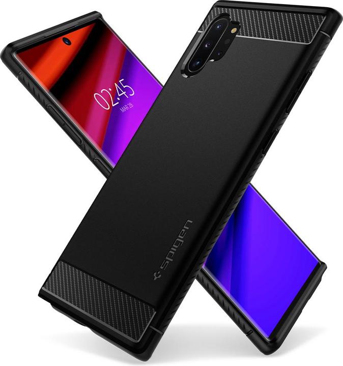 Actual product image Spigen rugged army (Samsung Galaxy Note 10 Plus, Xiaomi Redmi 10 Prime+ 5G)