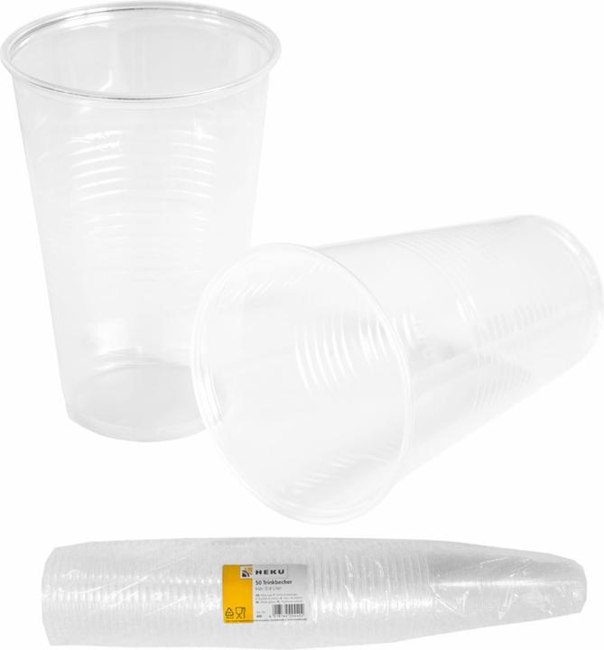 Actual product image Heku Disposable drinking cups (50 x)