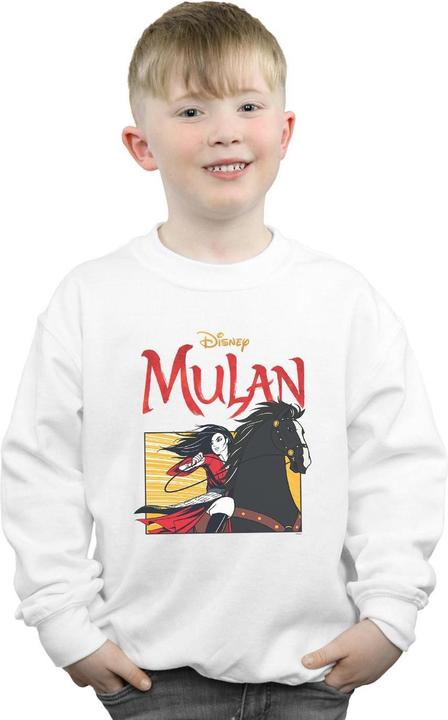 Immagine prodotto Disney Mulan Movie Horse Frame Felpa Ragazzi (152, 158)