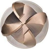 Actual product image Dormer Radius cutter S535 Nominal Ø 10 mm Insert length 40 mm HM TiSiN Number of cutting edges 4