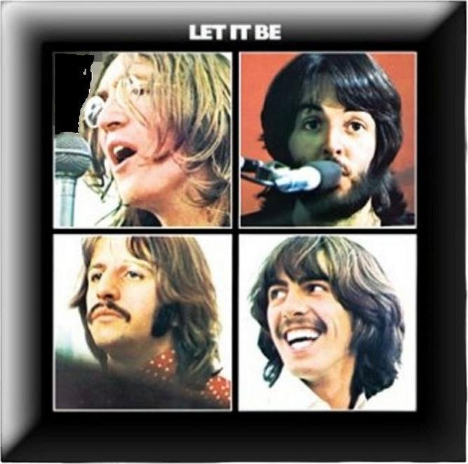 Actual product image The Beatles Let It Be Badge
