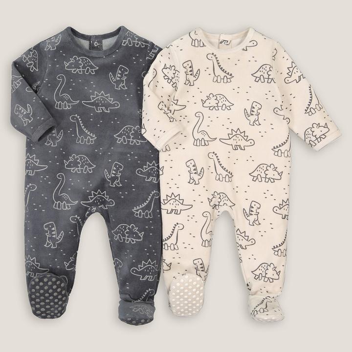 La Redoute Collections 2er-Pack Baby-Schlafanzüge