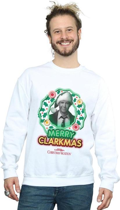 Image du produit National Lampoon´s Vacation National Lampoon's Christmas Vacation - Sweat GREYSCALE CLARKMAS - Homme (3XL)