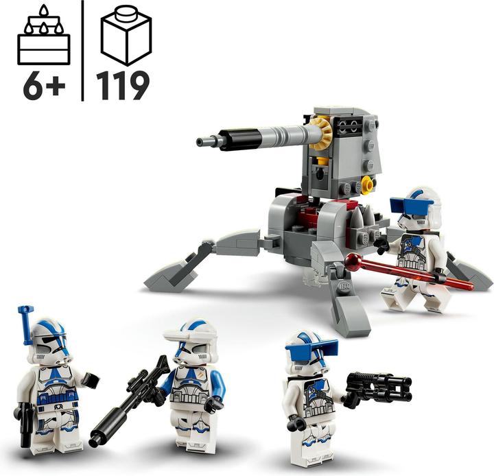 Produktbild LEGO 501st Clone Troopers Battle Pack (75345, LEGO Star Wars)