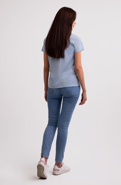 Actual product image Cash-Mere Kaschmir T-Shirt mit V-Ausschnitt (L)