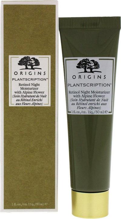 Productafbeelding Origins Plantscription - Retinol Nacht Moisturizer met Alpenbloem (30 ml, Nachtcrème)