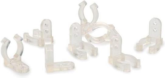 Produktbild Velleman Befestigungsclips Für Lichtschlaüche Und Led-Lichtschlaüche - 20-tlg.
