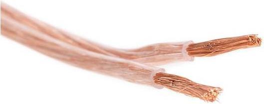 Actual product image Cables SPEAKER WIRE - TRANSPARENT - 2 x 1.50 mm² - 100 m (100 m, 1.50 mm²)