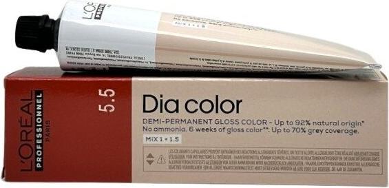 Produktbild L'Oréal Paris Loreal DIA Color 5,5 Hellbraun Mahagoni 60 ml (5.5 Hellbraun Mahagoni)