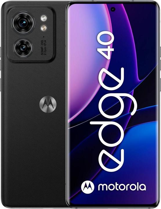 Actual product image Motorola Edge 40 (256 GB, Eclipse Black, 6.55", Dual SIM, 50 Mpx, 5G)
