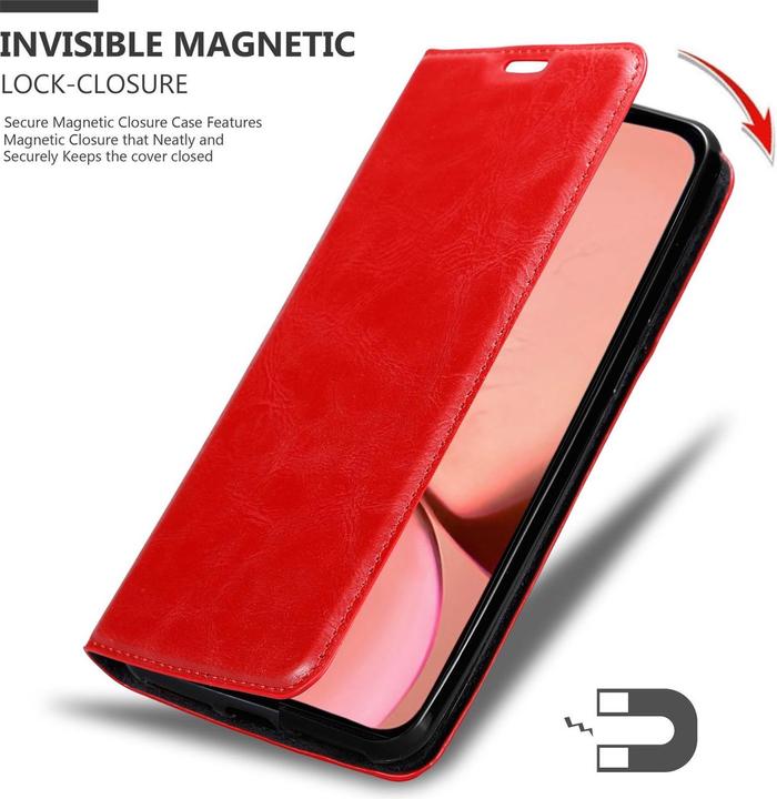 Produktbild Cadorabo Book Invis. Magnet Hülle (Apple iPhone 13)
