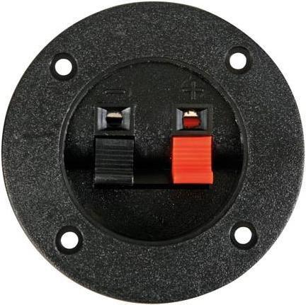 HQ Power Lautsprecherklemmanschluss - Rund