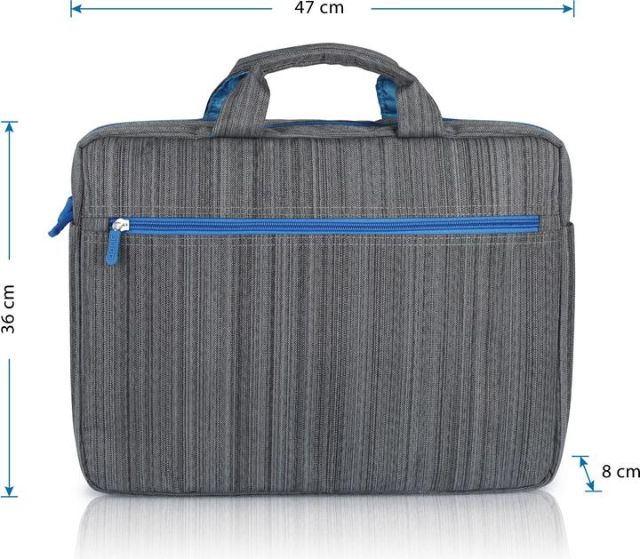 Actual product image Aplic Laptop bag, notebook bag with accessory compartments for laptops up to 17.3" (43.9cm) made of (17.30", Universal)