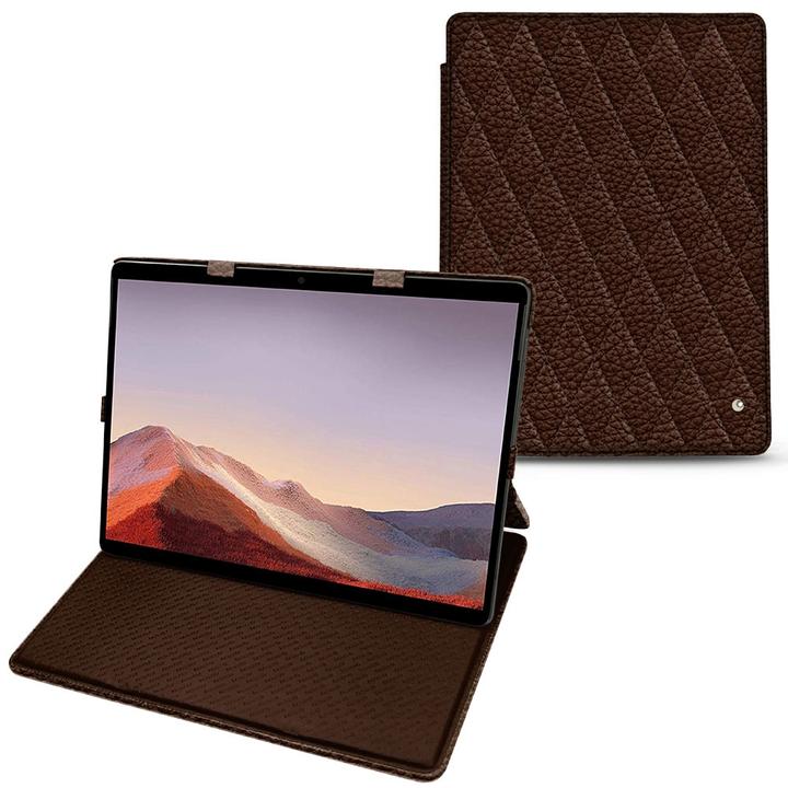 Actual product image Noreve Leather cover vertical (Microsoft Surface Pro X)